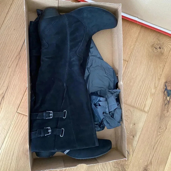 Ara Tall Black Boots - Picture 15 of 15